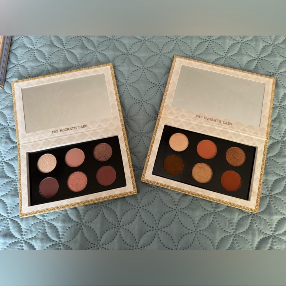 TWO NEW PAT MCGRATH LOVE COLLECTION EYESHADOW PALLETS